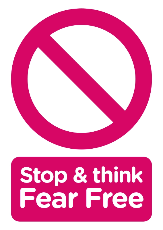 Door Sign (Fear Free)